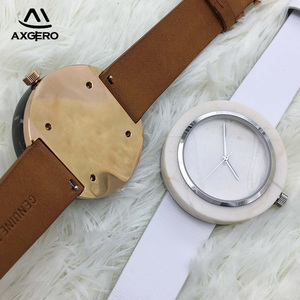 5atm <span class=keywords><strong>uomo</strong></span> di lusso marmo oem <span class=keywords><strong>orologio</strong></span> con <span class=keywords><strong>cinturino</strong></span> in <span class=keywords><strong>pelle</strong></span> - Product Image 6