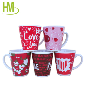 Hermosa cerámica <span class=keywords><strong>tazas</strong></span> de café <span class=keywords><strong>pintura</strong></span> taza con el corazón - Product Image 6