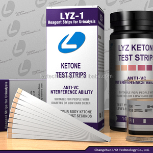 LYZ trempage D'<span class=keywords><strong>urine</strong></span> bandelette de <span class=keywords><strong>test</strong></span> cétoniques bandes <span class=keywords><strong>test</strong></span> cétone - Product Image 3