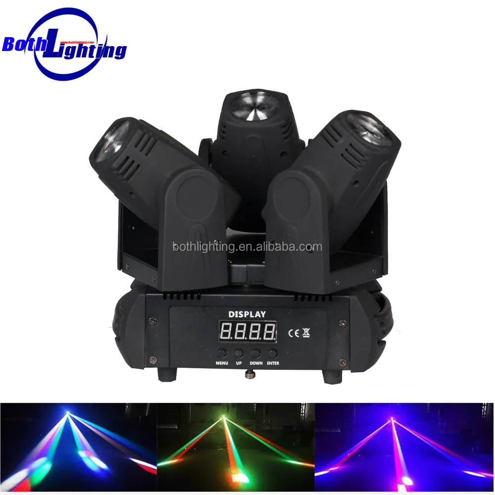 Beweglicher Kopf scharfes DJ-Licht 3*10W 4 in1 RGBW LED-Strahl Moving Head Light Spider Moving Head Light