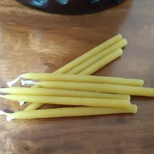 High quality 100% pure Hand-dipped Beeswax Candles