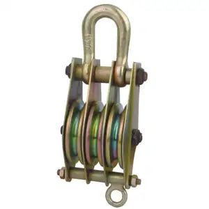 Lifting cable roller (hook-type)