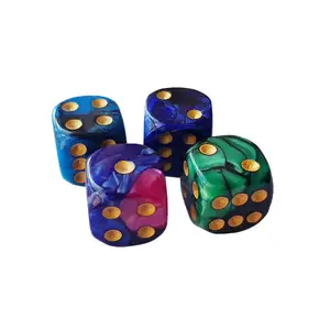 Hot Sale Double Color Custom Dice For Game