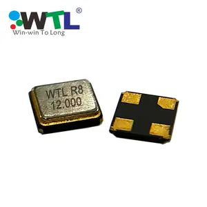 WTL 3.2*2.5mm smd crystal 24MHz Passive SMD 4 Pin Quartz Crystal free sample 24MHz 30ppm WTL Quartz SMD Crystal 24MHz