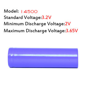 Konkurrenzfähiger preis!! 400 mah 3.2v 14500 lifepo4 batterie prismatischen - Product Image 4