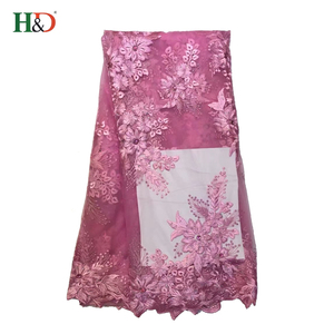H & D Vente Chaude Bonne Qualité <span class=keywords><strong>Suisse</strong></span> Ankara Africain En Gros Broderie Dentelle Tissu En Chine - Product Image 4