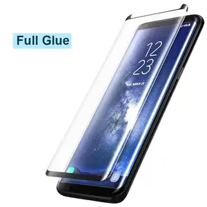 3D Gebogen Case Vriendelijke Volledige Cover Rand Premium Full Lijm Gehard Glas Screen Protector Voor Samsung Note 20 Ultra