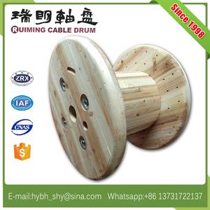 Tự Nhiên Rỗng Thủ Công Bằng Gỗ Cáp Điện Bobbins Chủ Đề Twine Spool - Product Image 4