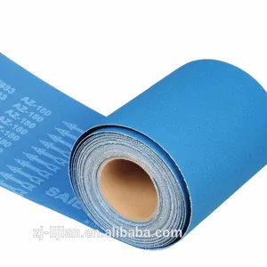 Semifriable Fused aluminum emery cloth PZ933 Abrasive Cloth Roll