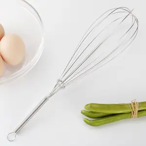 Bestseller Online Hot Sale Neues Produkt Küchen werkzeug Fabrik Direkt Hand Edelstahl Ei Schneebesen Mixer Egg Beater