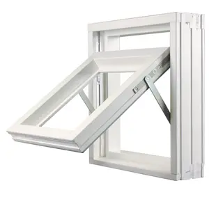 PVC/PVC Tente Pencere Eğim ve dönüş pencere sistemi