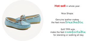 Mocassins en cuir à bout rond pour femme, chaussures plates, confortables à conduire, décontracté, nouvelle-zélande, tendance - Product Image 6