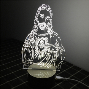 Increíble ilusión 3D flor de Luz LED Lámpara de Mesa de Noche Lámpara de La Decoración - Product Image 1