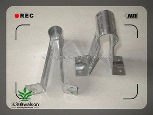 Qualidade superior Preço de Fábrica Rodada Braçadeira Peças Com Efeito de Estufa/acessórios da estufa/estufa de reposição