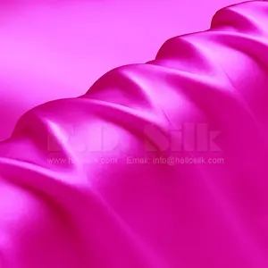 Satin Silk Fabric 19mm Silk Satin Charmeuse Fabric Silk Satin Crepe Fabric NO.23 Plum Purple