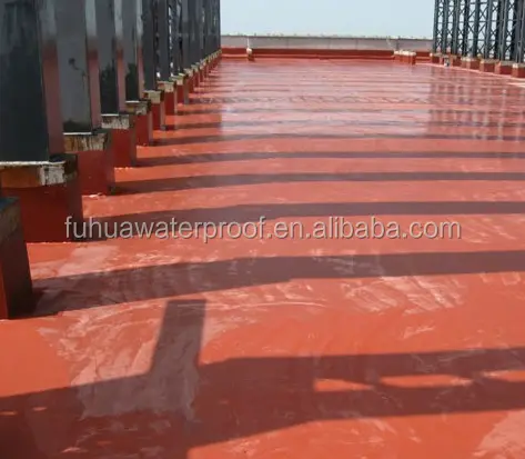 Swimming pool water based one unit waterproof polyurethane coating materials