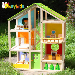 2016 venta al por mayor de madera Kids Play House, divertido jugar a la casita W06A158 - Product Image 2