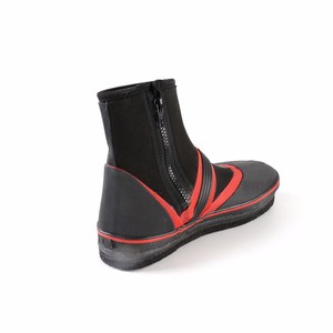 Nuovo Arrivo Euro Standard Della Chiusura Lampo del Neoprene Stivali Da Pioggia In <span class=keywords><strong>Gomma</strong></span> Con antiscivolo Feltro Suola Vestito <span class=keywords><strong>Per</strong></span> Rock & Spiaggia E pesca - Product Image 3