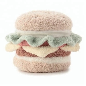 Faible QUANTITÉ MINIMALE DE COMMANDE Chine Usine Personnalisée en peluche en peluche pièce de monnaie en peluche pièce sacs - Product Image 1
