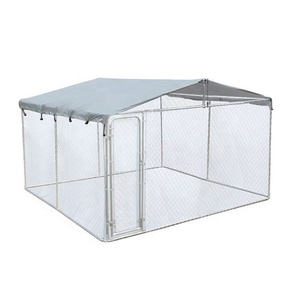 Toptan Özel DIY Açık Büyük Su Geçirmez Zincir Bağlantı Köpek Koşusu Köpek Kulübesi - Product Image 1