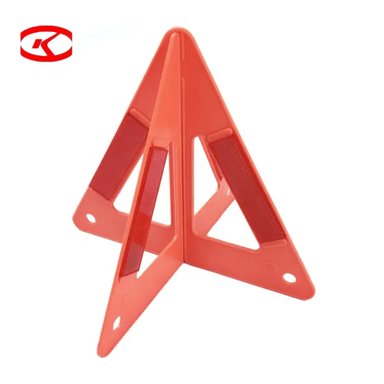 Promotionnel Demi Pmmaabs Matériel Pliable Panne 2 Angle Réfléchissant D'urgence Mini Triangle D'avertissement