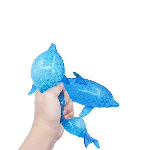 Jouets <span class=keywords><strong>lumineux</strong></span> en forme de dauphin, à presser, <span class=keywords><strong>requin</strong></span>, Tpr, jouets pour animaux, CY002 - Product Image 3