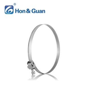 Morsetto a fascia in acciaio inossidabile per tubi di ventilazione, varie misure 100mm 125mm 150mm <span class=keywords><strong>200mm</strong></span> - Product Image 4
