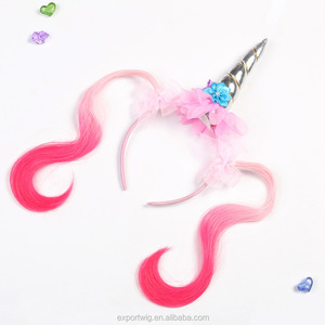 Mágico de cuerno de unicornio fiesta diadema de pelo perfecto vestido niños bebé niños Cosplay regalo de desgaste de la cabeza las niñas Accesorios - Product Image 6