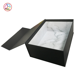 Boîte Cadeau Pliante de Luxe Personnalisée en Gros pour la Saint-Valentin et Mariages, Papier d'Art Imprimé UV de Haute Qualité, Spécifications Feuille Métallisée, Style Tendance 4C - Product Image 4