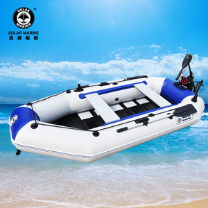 Solar Marine 330 CM 5 Pessoa Piso De Madeira Inflável <span class=keywords><strong>PVC</strong></span> Caiaques Opcionais Pás Assentos De Madeira Etc