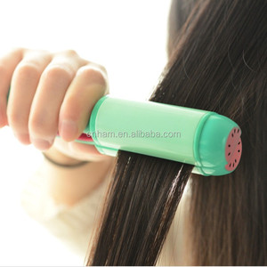 2 en 1 cheveux fer à friser 4 couleur fruits style petit redresseur de cheveux - Product Image 2
