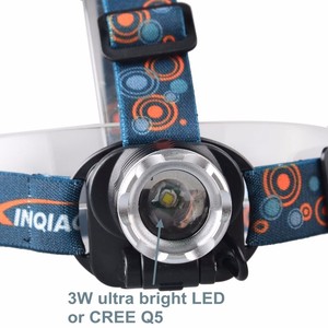 זום נטענת פנס LED קון ציד פנס עם אור ירוק - Product Image 2