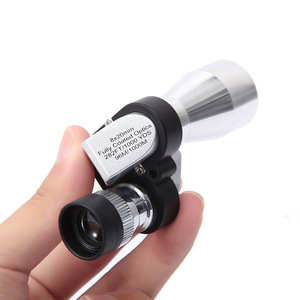 8x20 Mini Télescope de golf à portée monoculaire en métal de poche et télescope de randonnée pour repérer de loin - Product Image 2