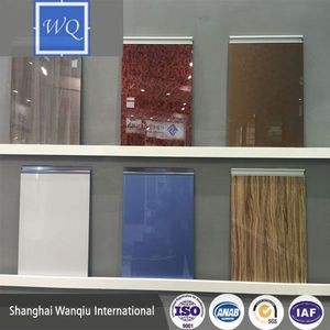 Excelente calidad verde mdf gabinete de cocina moderna desidn para muebles de oficina - Product Image 6