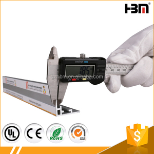 Tienda Online de china 40mm Plata Anodizado extrusión de perfiles de aluminio para la mesa de luz - Product Image 4