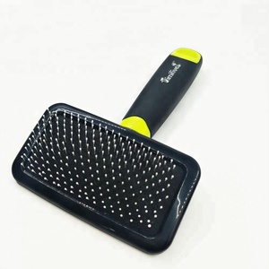 脱皮ツールブラシ簡単脱毛猫と犬の掃除グルーミングコームスリッカーペットペット製品 - Product Image 3