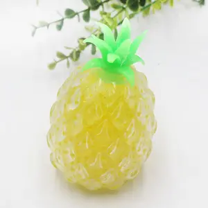 Slow Rising Fruit Pineapple Shape Grape Balls Reduce Stress Mesh Squishy Ball TPR Squishy Squeeze Toy 218091308