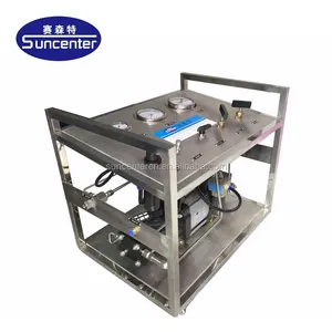 Durable service Suncenter compact Max 640Mpa Pneumatic Hydraulic test stand for pressure testing