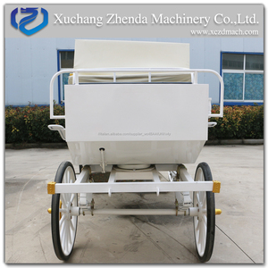 Romantico Visite Turistiche cavallo carraige <span class=keywords><strong>bianco</strong></span> wedding carriage La Visita del Carrello per la vendita - Product Image 4