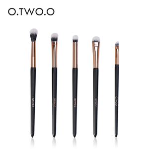 O.TWO.O 5 unids pinceles de maquillaje juego natural cepillos de sombra de ojos maquillaje - Product Image 2