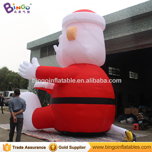 Papá Noel inflable con el <span class=keywords><strong>libro</strong></span> de lectura para la decoración de Navidad - Product Image 5