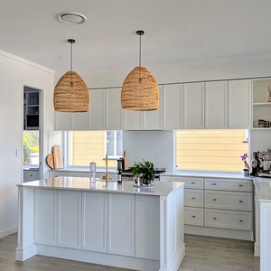 Vermonhouzz <strong>Flat</strong> <strong>Pack</strong> Customized <strong>Kitchen</strong> Design Shaker Lacquer Modern <strong>Kitchen</strong> Cabinet with <strong>Island</strong> - Product Image 2
