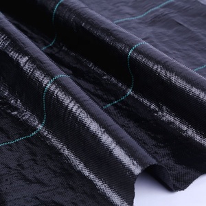 Tapis de mauvaises herbes <span class=keywords><strong>noir</strong></span>, cm, tapis en <span class=keywords><strong>plastique</strong></span> résistant aux mauvaises herbes, pour jardin et légumes, serre - Product Image 4
