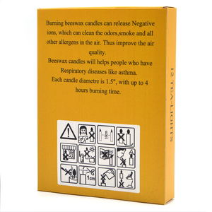 Bougies chauffe-plat en <span class=keywords><strong>cire</strong></span> <span class=keywords><strong>d</strong></span>'<span class=keywords><strong>abeille</strong></span> naturelle de haute qualité - Product Image 3