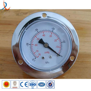 유압/중국 압력 게이지 용 2.5 인치 하단 연결 액체 충전 압력 게이지 - Product Image 1