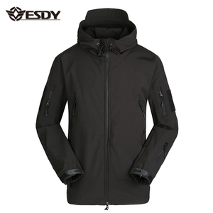 <span class=keywords><strong>Veste</strong></span> de chasse en molleton tactique pour <span class=keywords><strong>homme</strong></span> ESDY, chaude, sportive, softshell, pour l'extérieur - Product Image 2