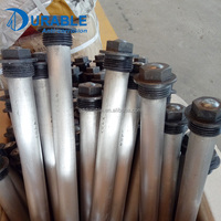 BARRAS DE MAGNESIO DE alta eficiencia DE corriente Mg Mn DE aleación DE MAGNESIO DE ánodo varilla para calentadores DE agua