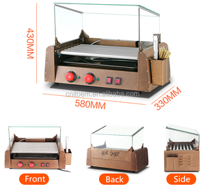 Máquina de fabricación automática de parrilla de rodillo de perro caliente chino - Product Image 6