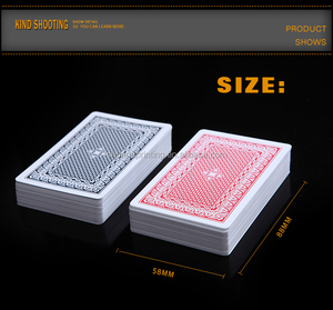 100% impermeable PVC jugando a las cartas, <span class=keywords><strong>2</strong></span> cubierta coronal naipes - Product Image 1