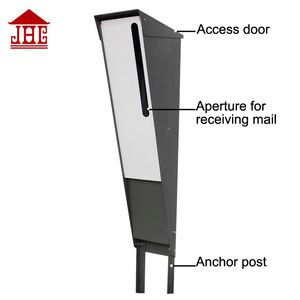 Modern Free Standing Mailboxes/outdoor Metal Letter <strong>Box</strong>/house <strong>Letterbox</strong> for Sales - Product Image 3